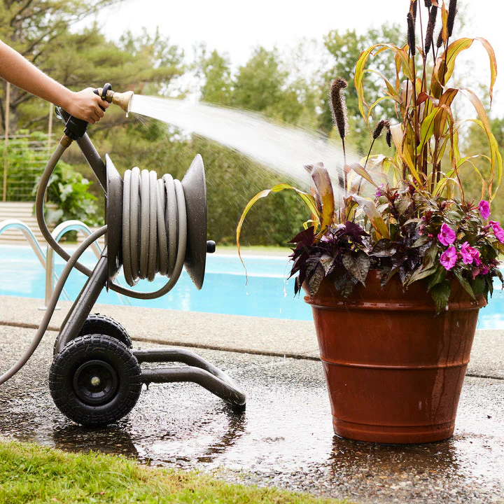 Eley 2-Wheel Garden Hose Reel Cart - Image 6