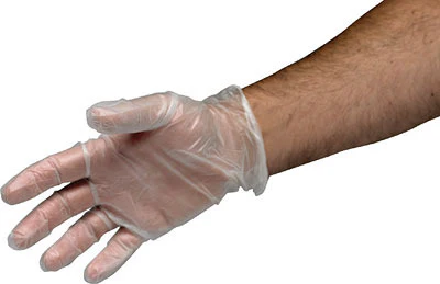 Wasip 100PK Disposable Vinyl Gloves - XL