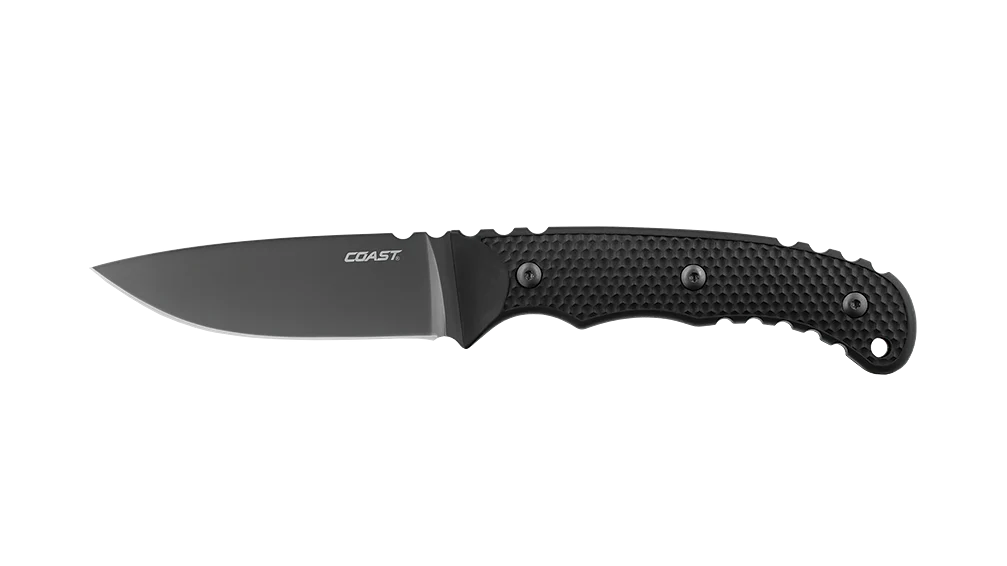 Coast F402 Stainless Steel Fixed Blade Knife