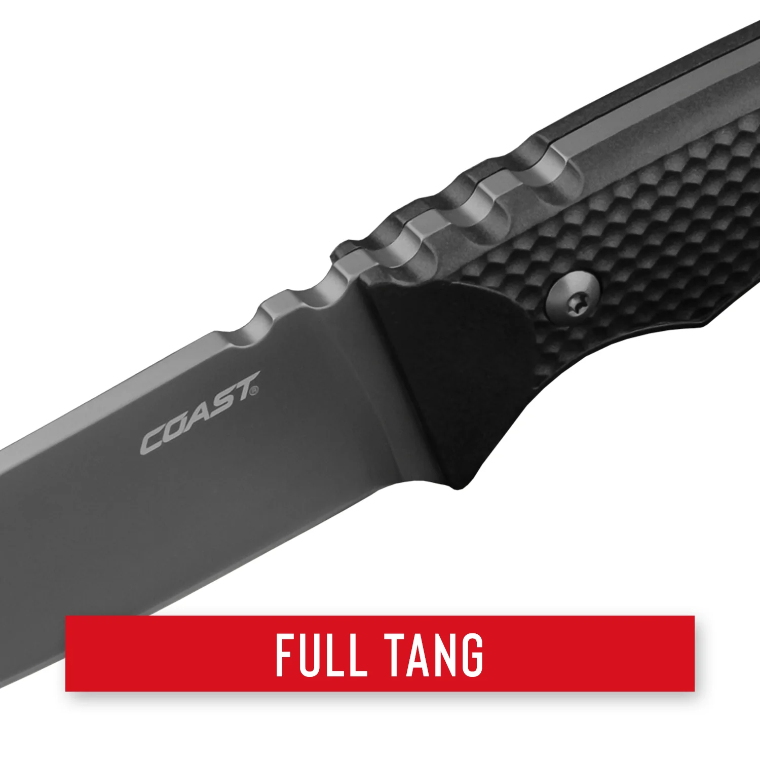 Coast F402 Stainless Steel Fixed Blade Knife - Image 3
