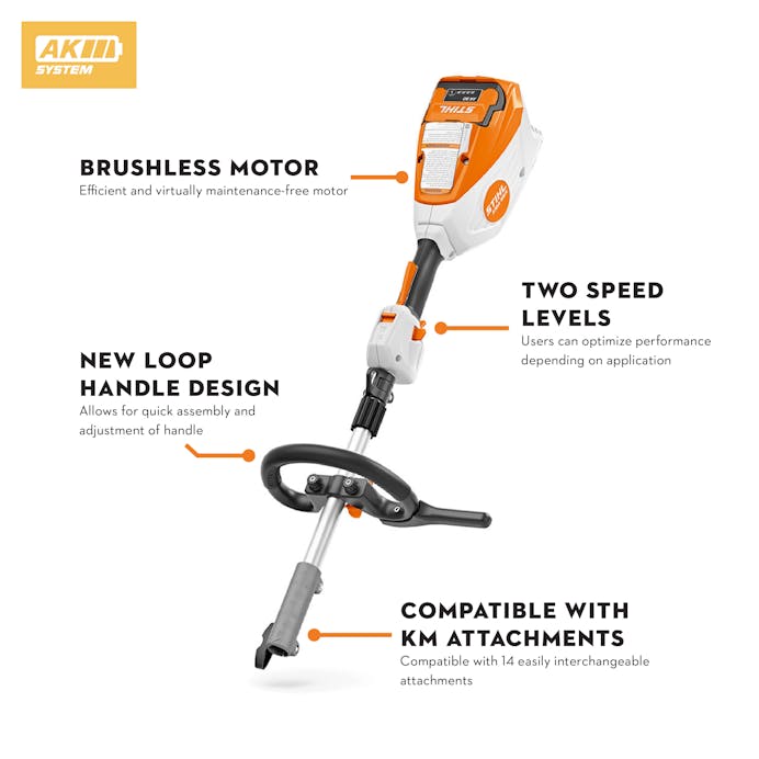 STIHL KMA 80R Cordless KombiSystem KombiEngine (AK System) - Image 2
