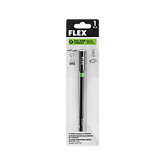 FLEX 1/4" x 6" Magnetic Bit Holder Extension - Image 3