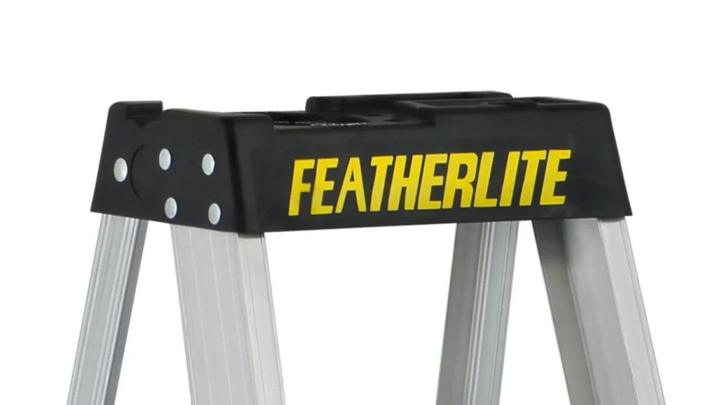 Featherlite Extra Heavy Duty Aluminum Step Ladder (Type 1A) - 4ft - Image 4
