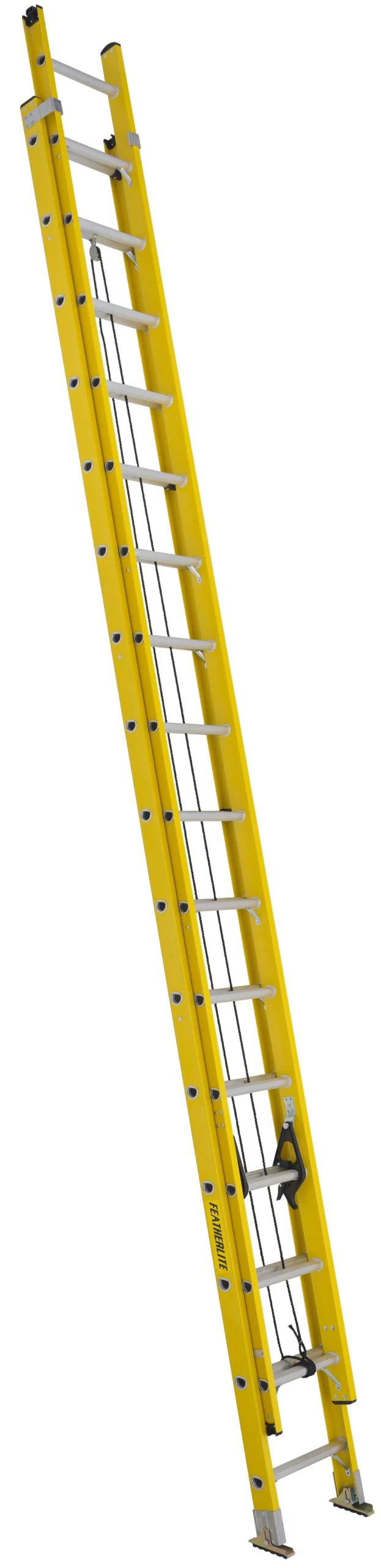 Featherlite Extra Heavy Duty Fiberglass Extension Ladder (Type 1A) - 28ft