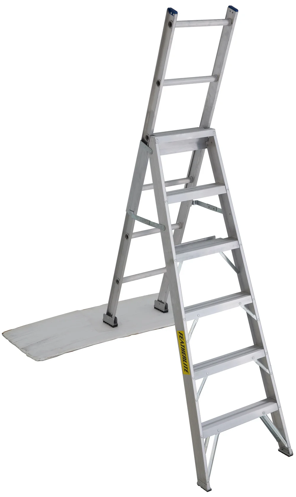 Featherlite Heavy Duty Aluminum Multipurpose Ladder (Type 1) - 6ft - Image 3