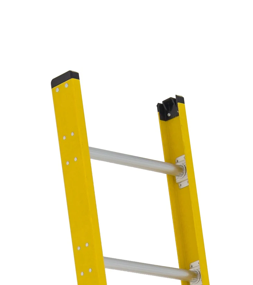 Featherlite Super Heavy Duty Fiberglass Single Ladder - 16ft - Image 4
