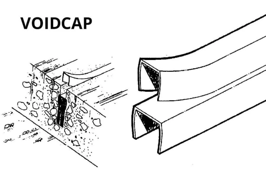 Plastic Expansion Joint Void Cap - 1/2" x 10ft - Image 2
