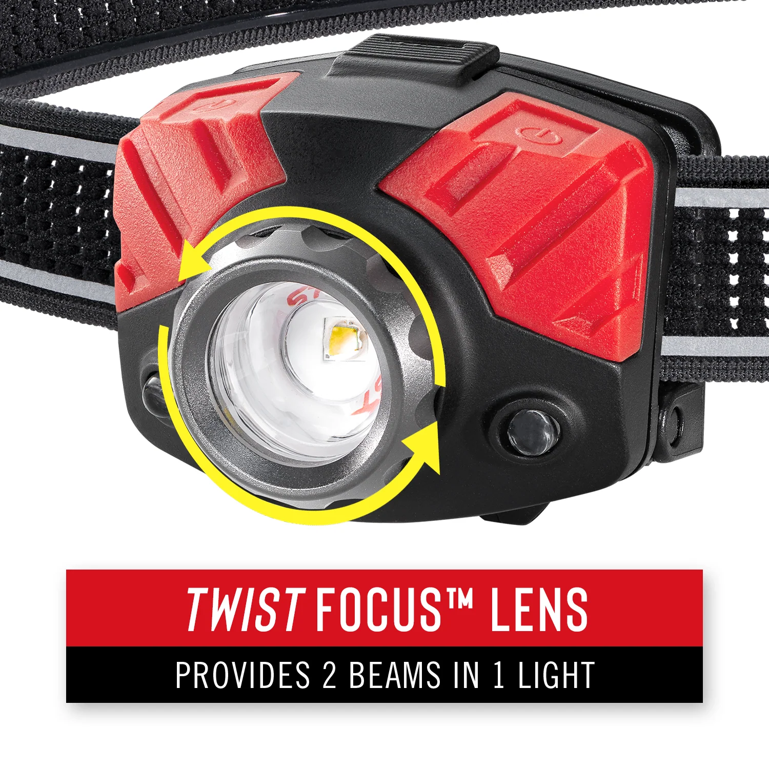 Coast FL75R Rechargable Dual Colour Pure Beam Focusing LED Headlamp - Image 3