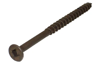 Plain Flooring Screws - Flat Head Square Socket Drive | Fasteners & Fittings