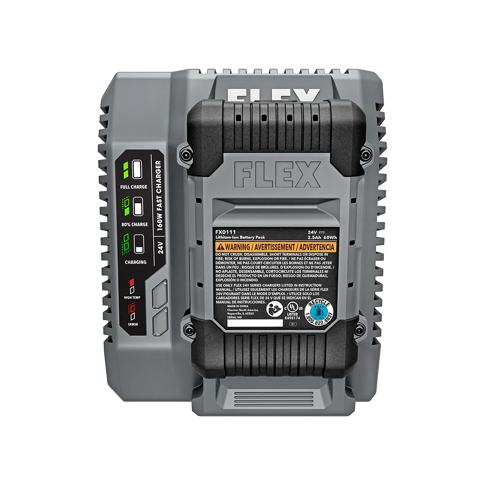 FLEX 24V 160W Fast Charger - Image 3