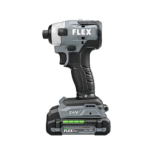 FLEX 24V Brushless 1/4" Hex Impact Driver Kit - Image 3