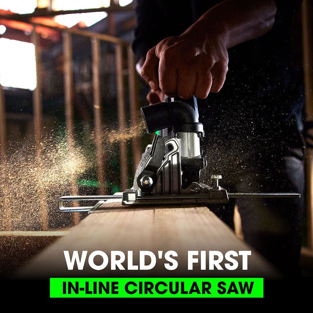 FLEX 24V Brushless 6-1/2" In-Line Circular Saw Kit - Image 4