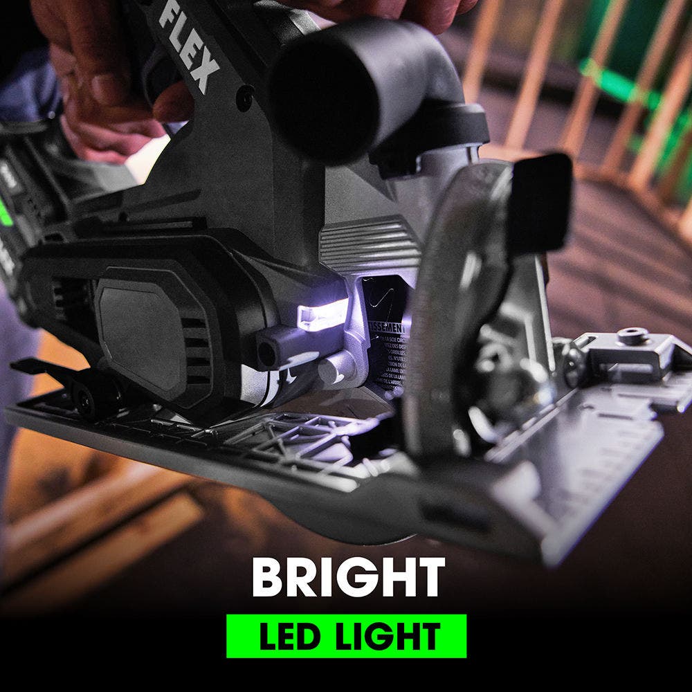 FLEX 24V Brushless 6-1/2" In-Line Circular Saw Kit - Image 7