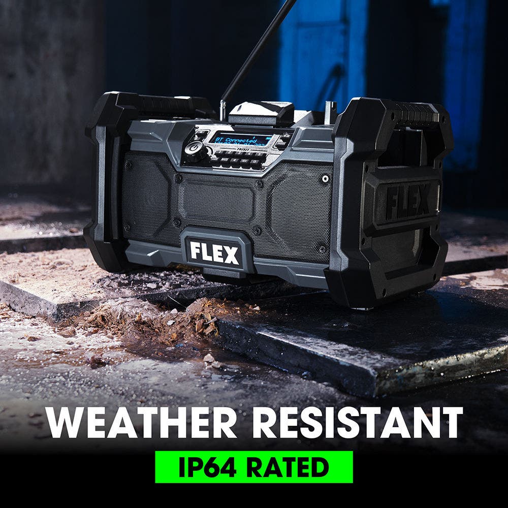 FLEX 24V Cordless Jobsite Radio - Tool Only - Image 6