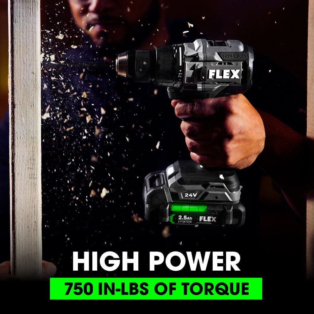 FLEX 24V Brushless 4-Tool Combo Kit - Image 2