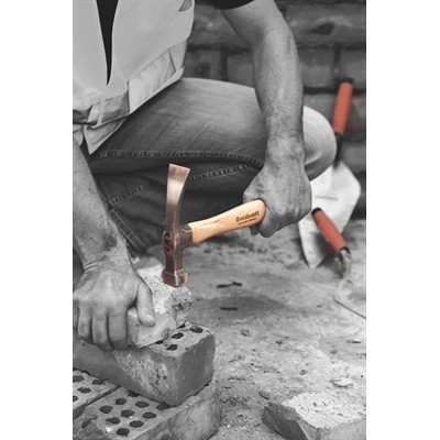 Goldblatt Brick Hammer w/ Wood Handle - 20 oz. - Image 3