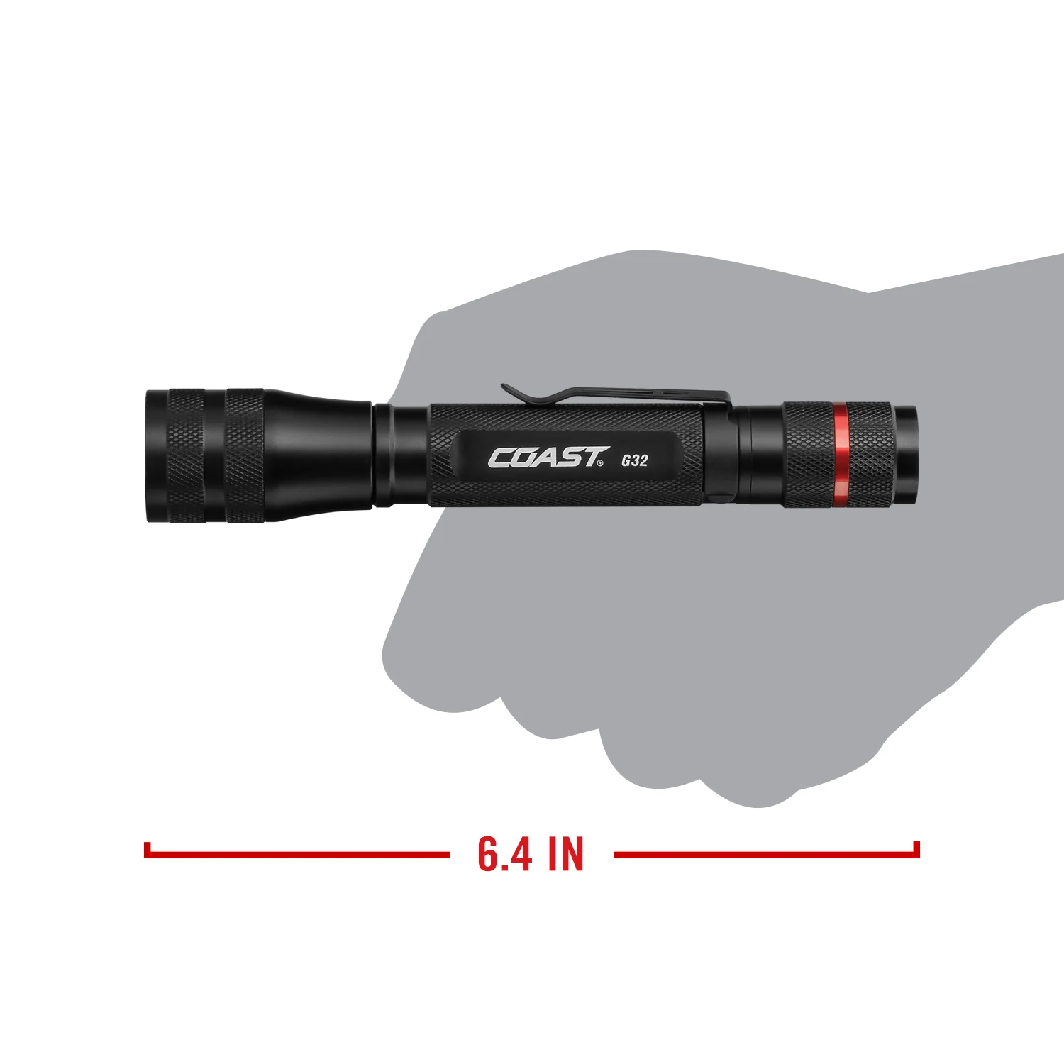 Coast G32 Pure Beam Focusing LED Flashlight - Image 7