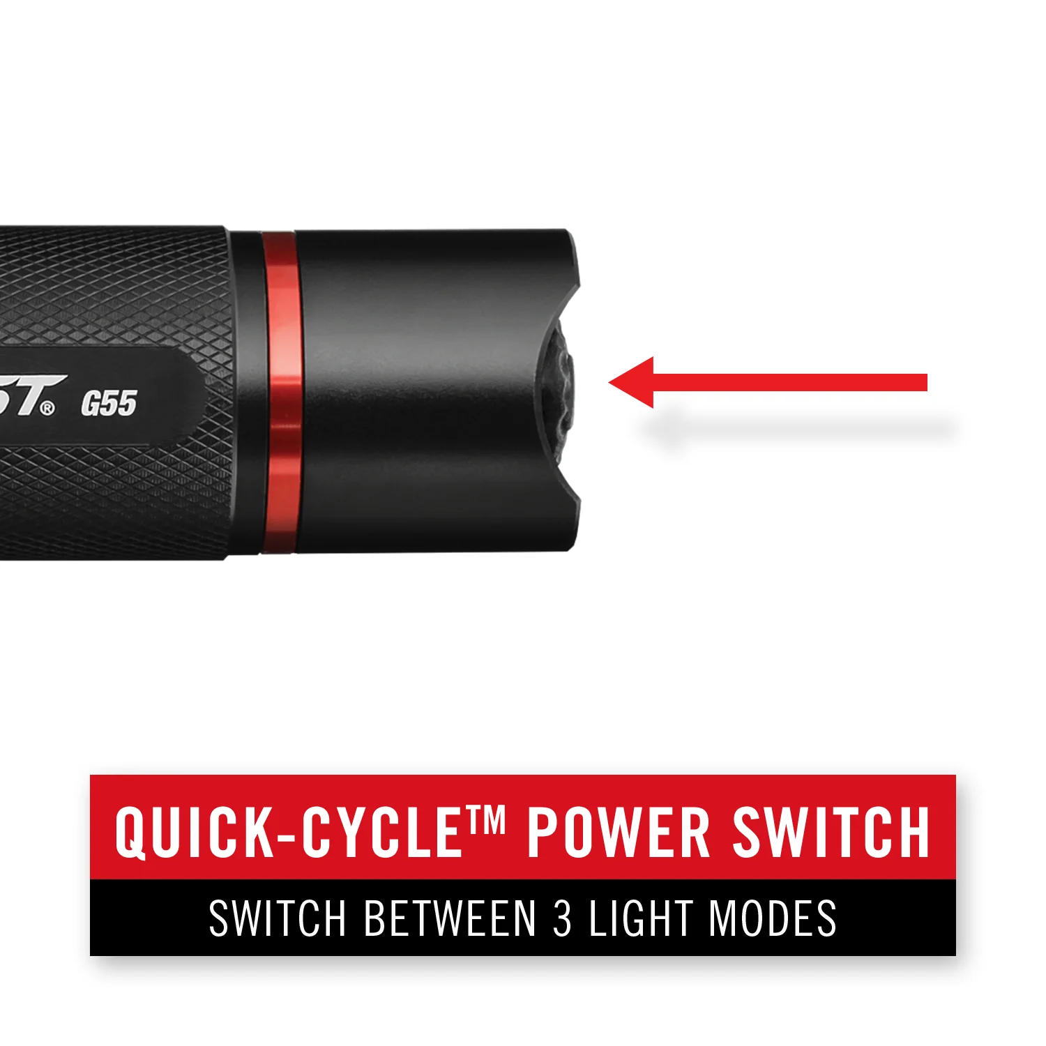 Coast G55 Pure Beam Focusing LED Flashlight - Image 8