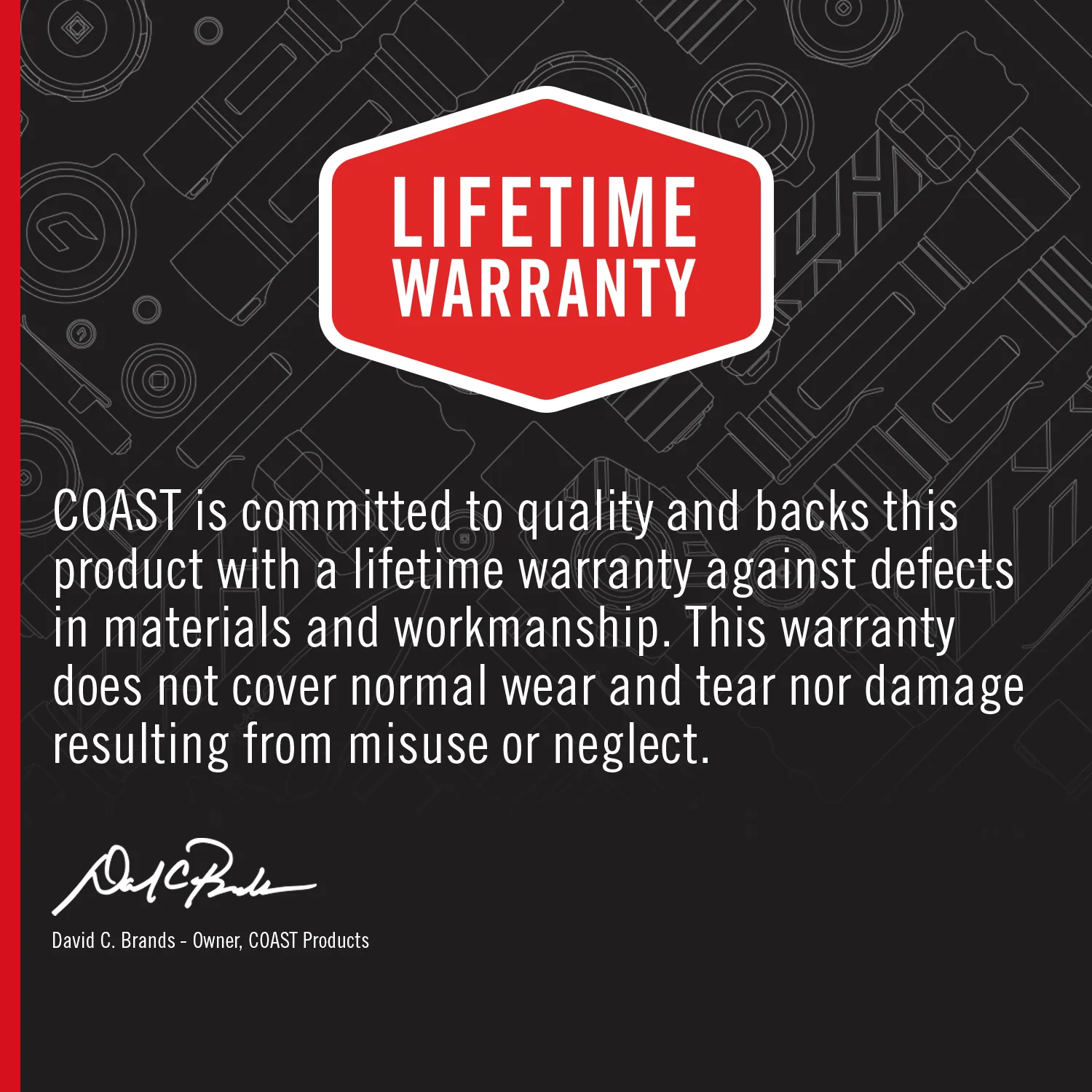 Coast G70 Pure Beam Focusing LED Flashlight - Image 13