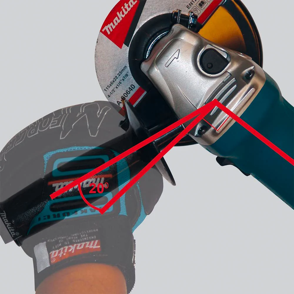 Makita 4-1/2" Angle Grinder w/ Paddle Switch - Image 2