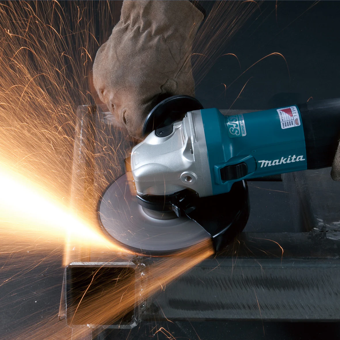 Makita SJS II 6" Angle Grinder w/ Thumb Switch - Image 2