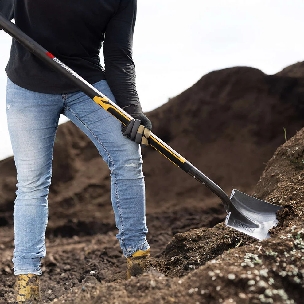 Garant Engineered Resin Square Point Long Handle Shovel - Image 3