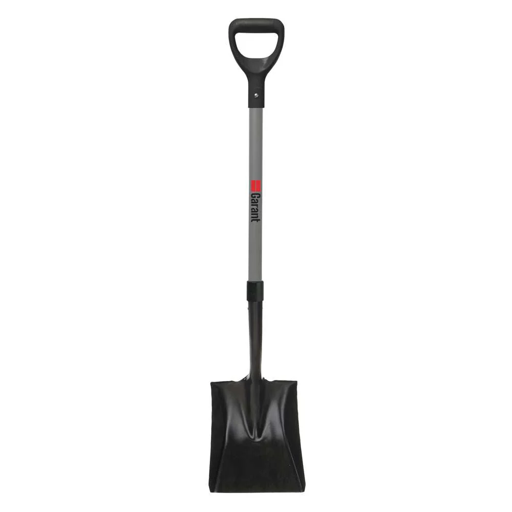 Garant Fiberglass Square Shovel w/ Short D-Grip Handle