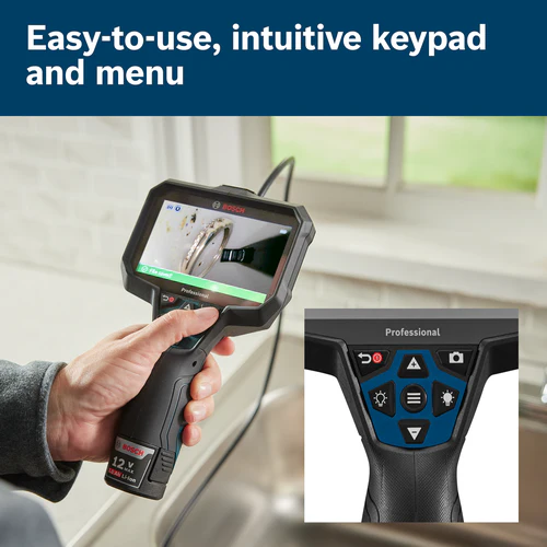 Bosch GIC5-27C 12V Endoscope 11.5ft Inspection Camera Kit - Image 8