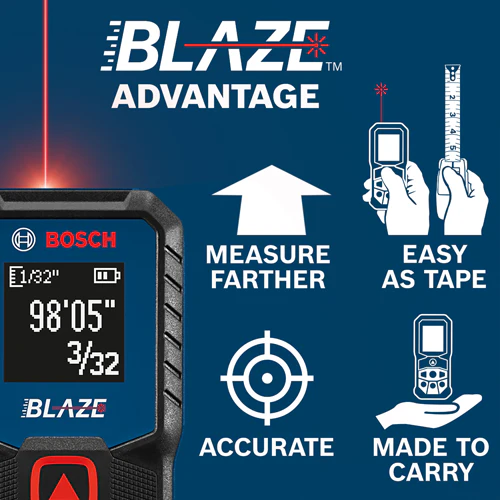 Bosch BLAZE⢠100FT Laser Distance Measuring Unit - Image 9