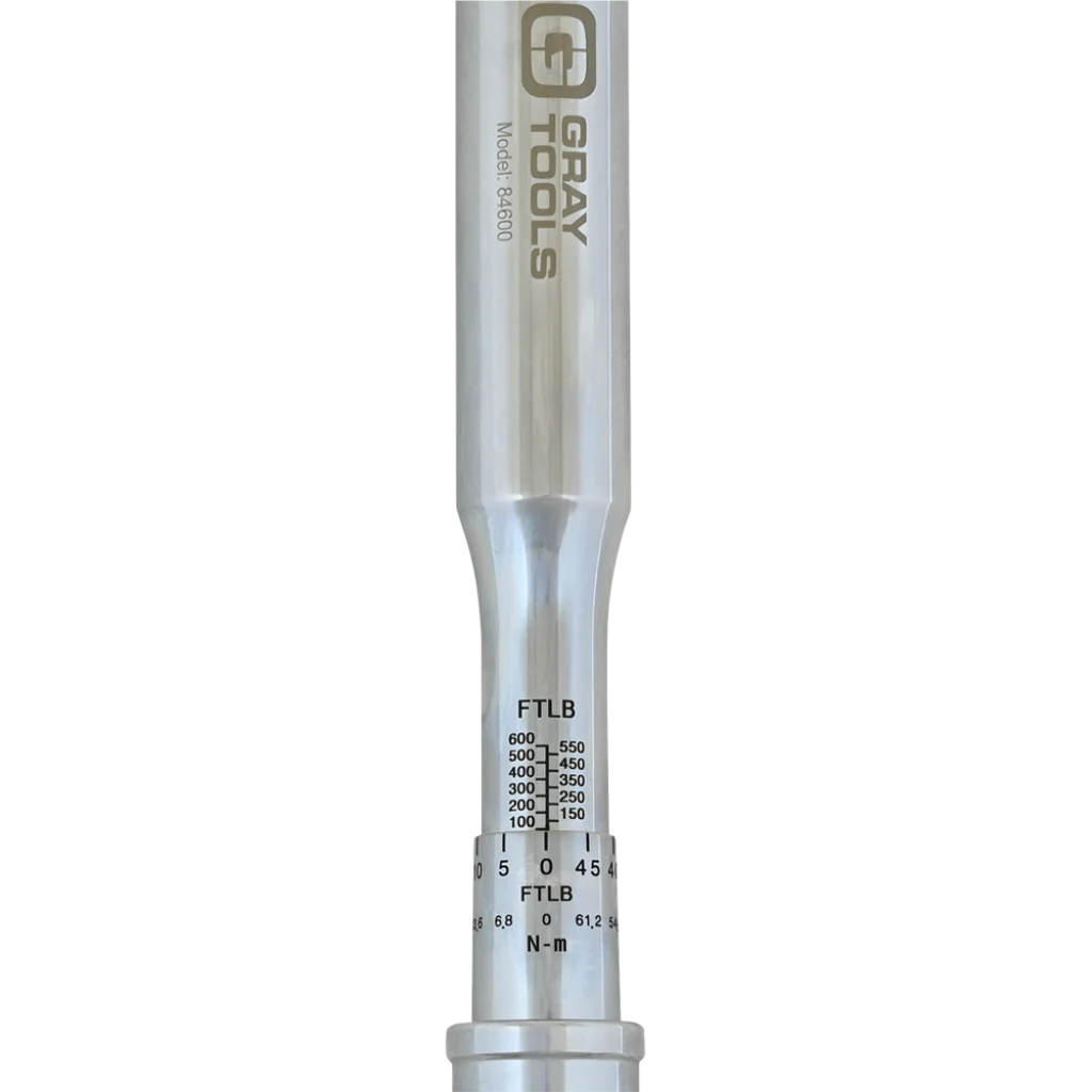 Gray Tools 3/4" Drive, Heavy Duty Torque Wrench - Image 2