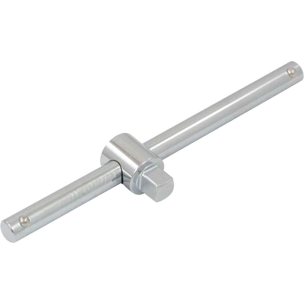 Dynamic 3/8" Drive Sliding Chrome T-handle - 6-1/2"