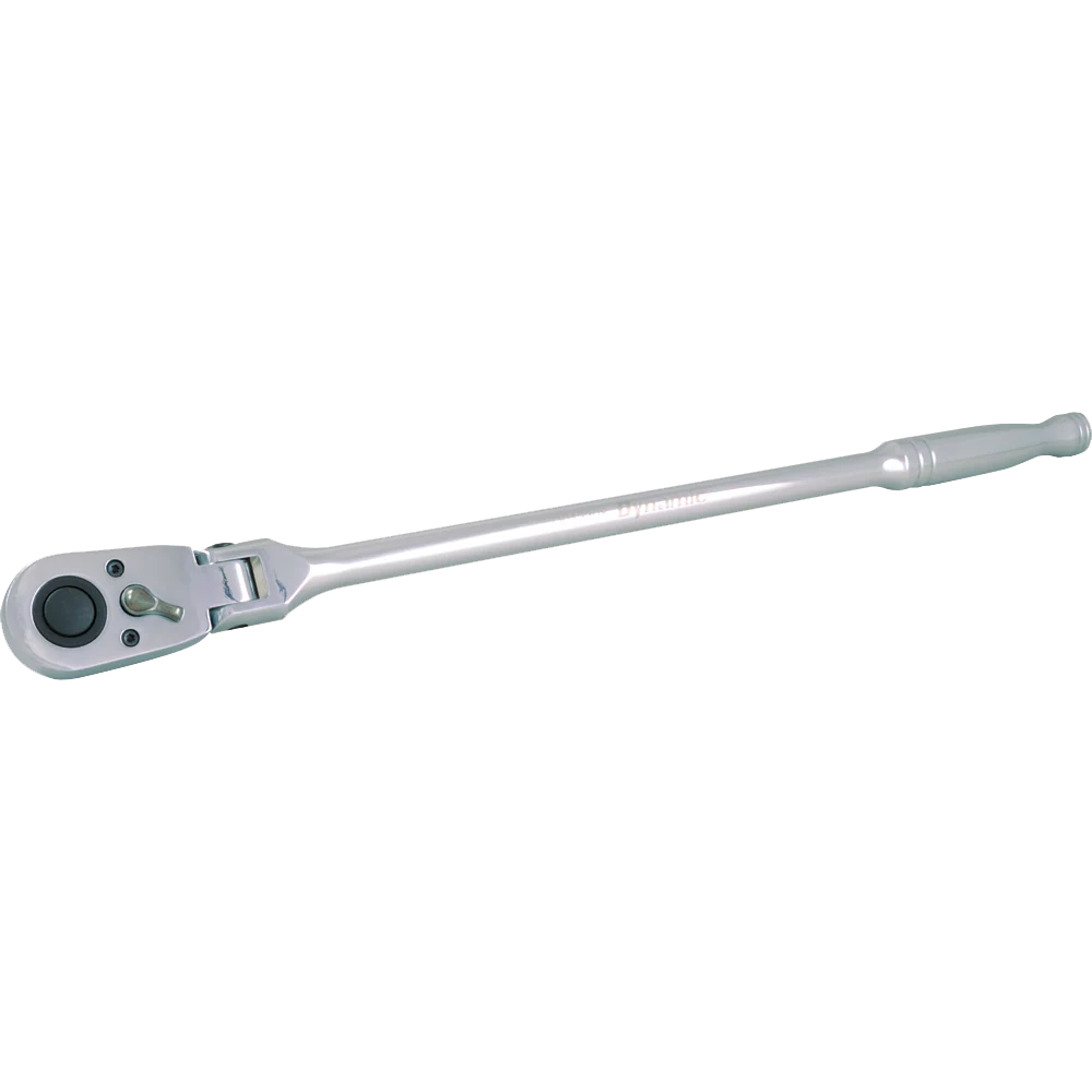 Dynamic 1/2" Drive 48 Tooth Flex Head, Chrome Finish Ratchet