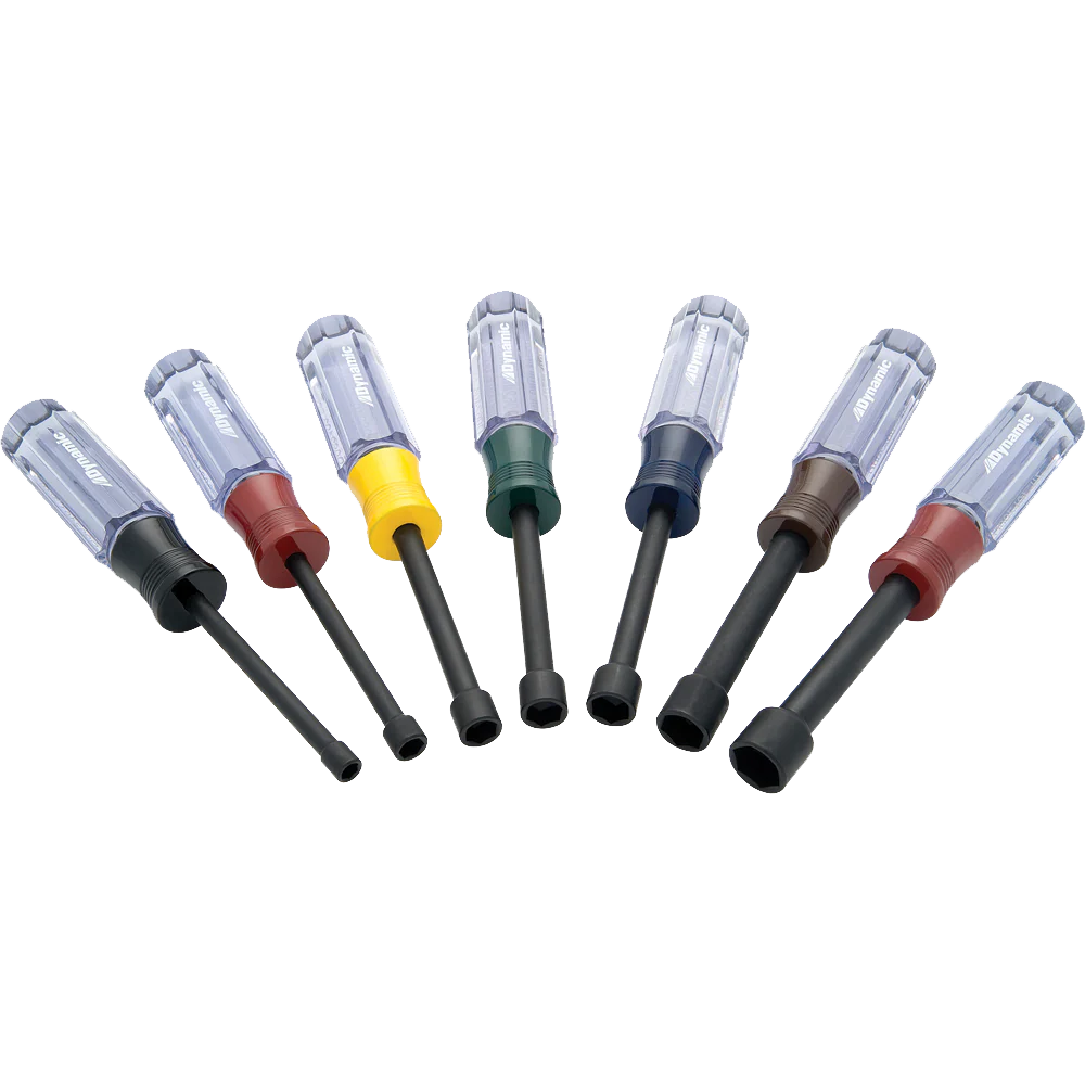 Dynamic 7 pc. Metric Nut Driver Set w/ Acetate Handle