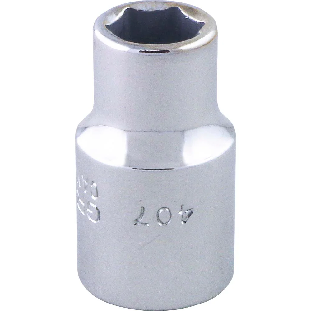 Gray Tools 1/2" Drive, 6 Point Standard Length Chrome SAE Sockets