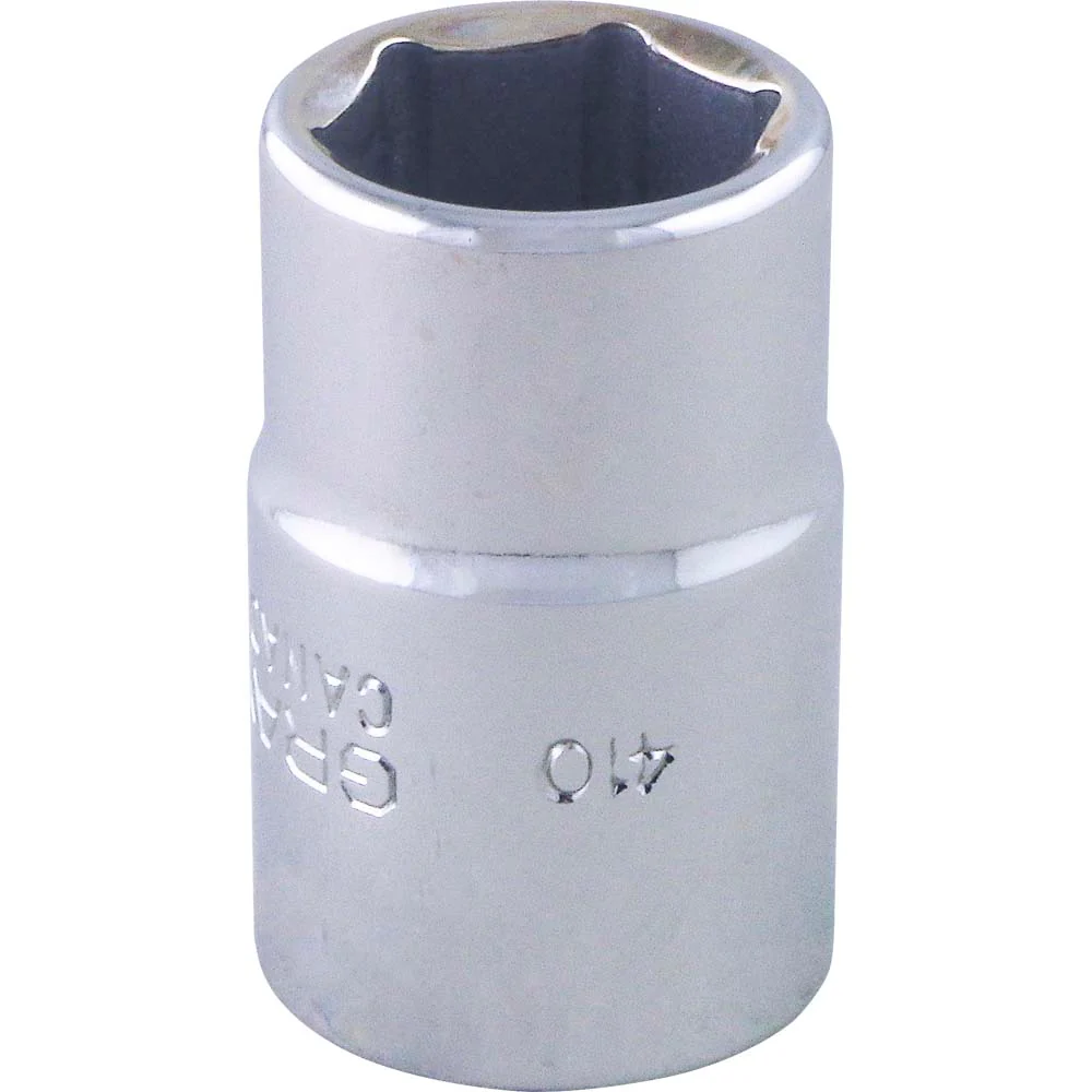 Gray Tools 1/2" Drive, 6 Point Standard Length Chrome SAE Sockets - Image 4