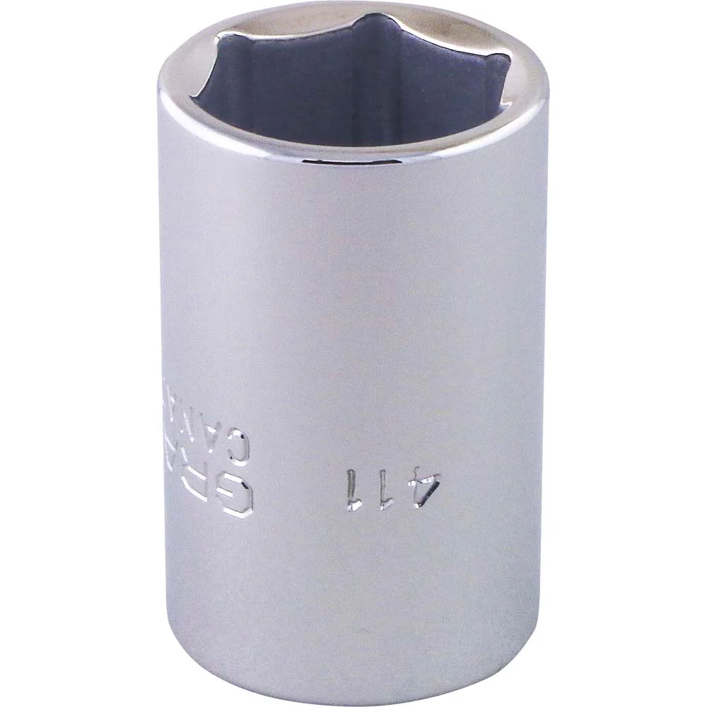 Gray Tools 1/2" Drive, 6 Point Standard Length Chrome SAE Sockets - Image 5