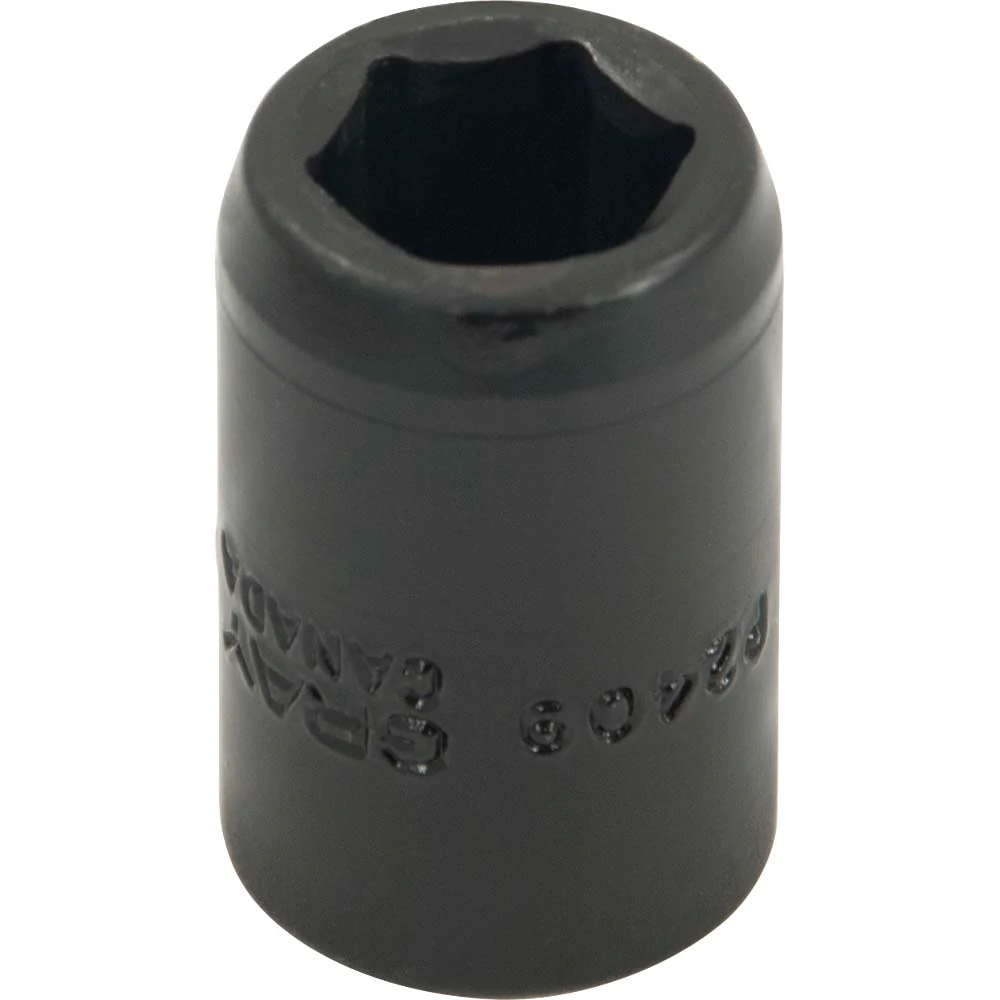 Gray Tools 1/2" Drive, 6 Point Standard Length, Impact Black Industrial Finish SAE Sockets - Image 4