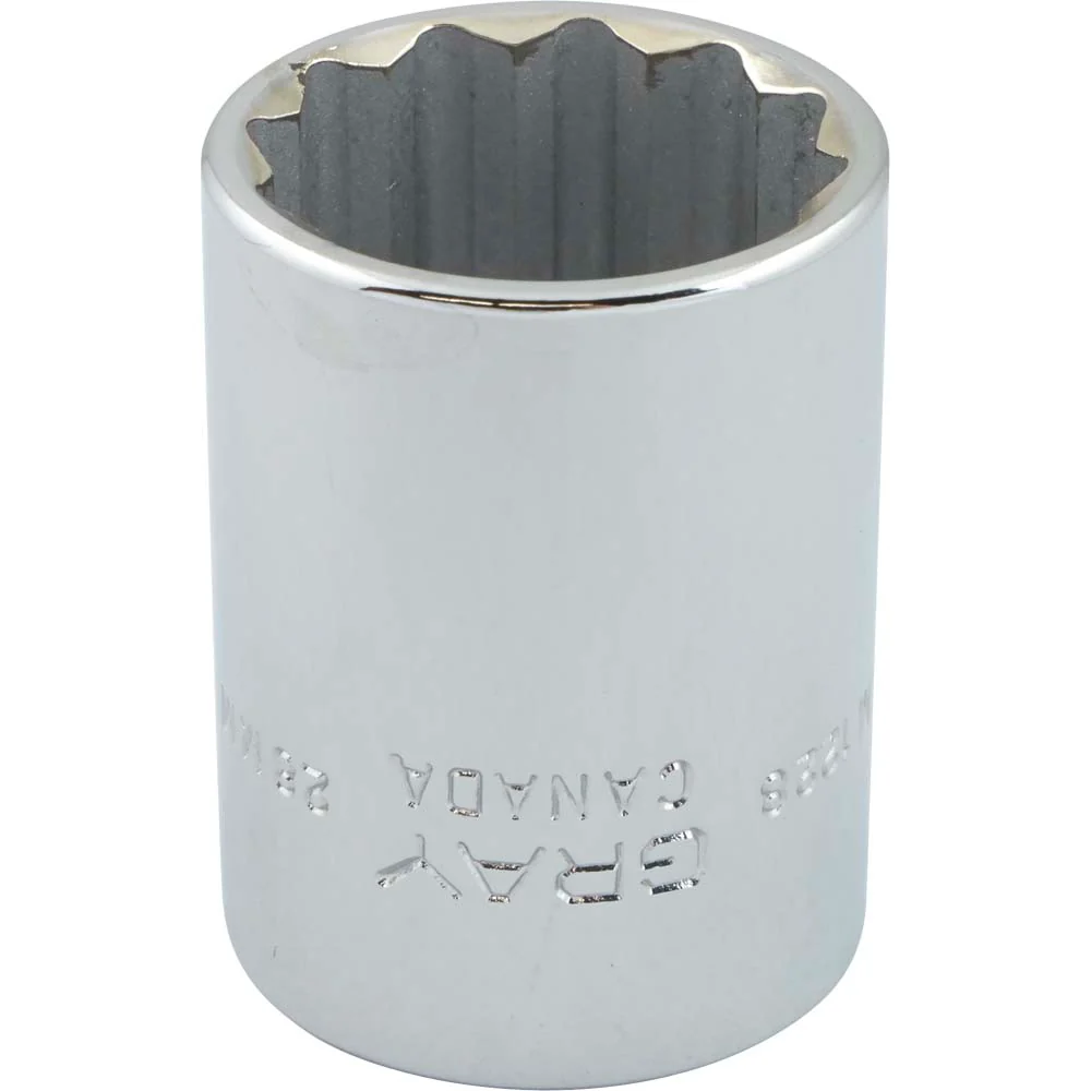 Gray Tools 1/2" Drive, Standard Length 12 Point Metric Sockets - Image 5
