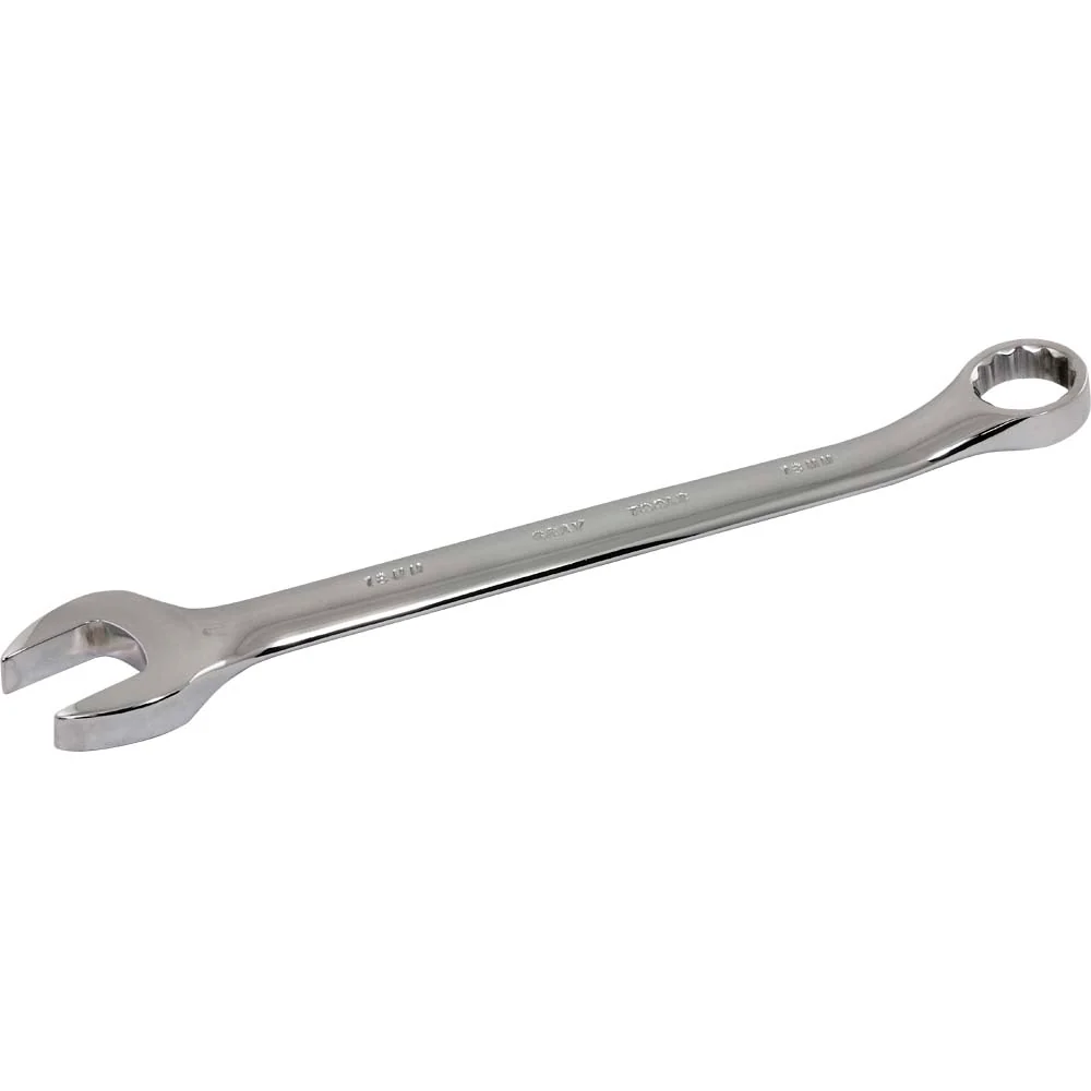 Gray Tools 12 Point, 15° Offset Mirror Chrome Finish, Metric Combination Wrenches - Image 12