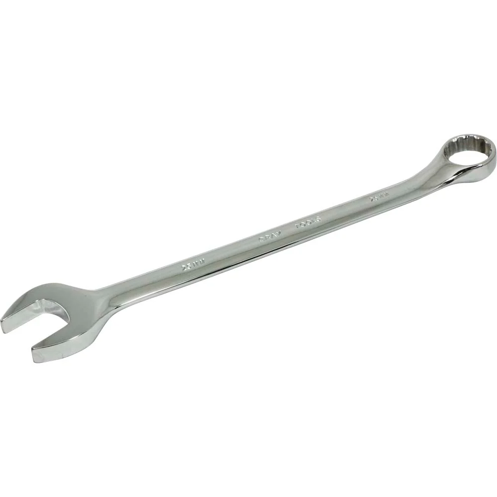 Gray Tools 12 Point, 15° Offset Mirror Chrome Finish, Metric Combination Wrenches - Image 14