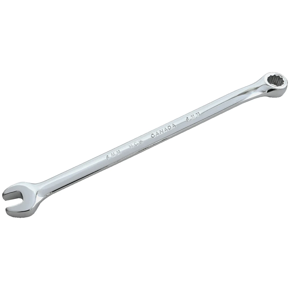 Gray Tools 12 Point, 15° Offset Mirror Chrome Finish, Metric Combination Wrenches - Image 2