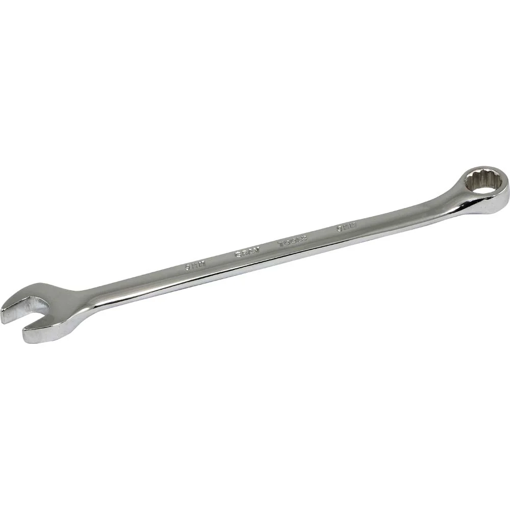 Gray Tools 12 Point, 15° Offset Mirror Chrome Finish, Metric Combination Wrenches - Image 6