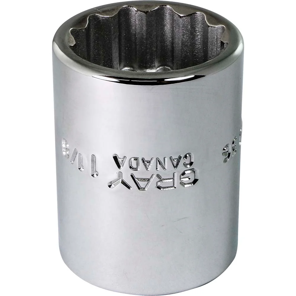 Gray Tools 3/4" Drive, 12 Point Standard Length SAE Sockets - Image 2