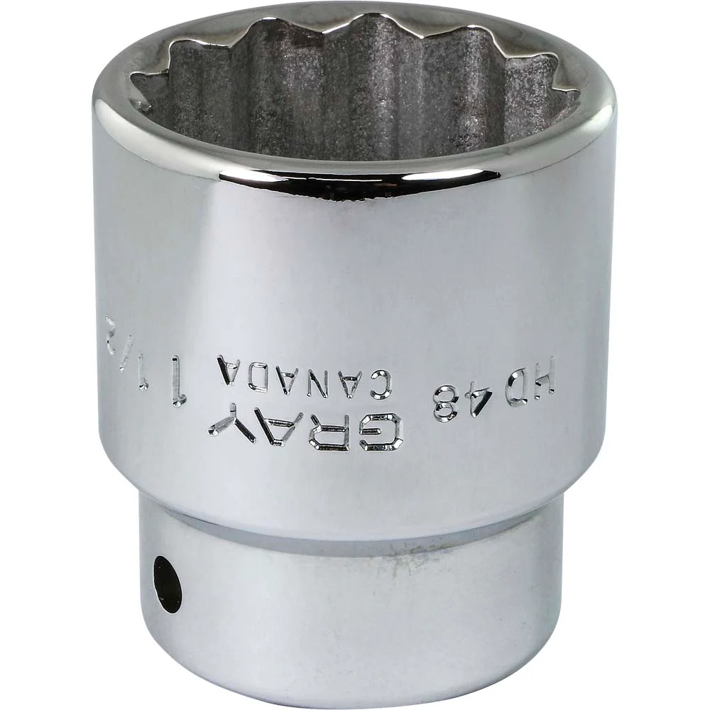 Gray Tools 3/4" Drive, 12 Point Standard Length SAE Sockets - Image 6