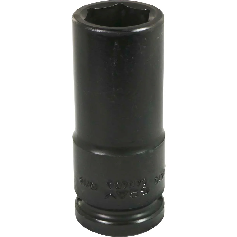 Gray Tools 3/4" Drive, 6 Point Impact Black Industrial Finish, Deep Length SAE Socket - Image 4