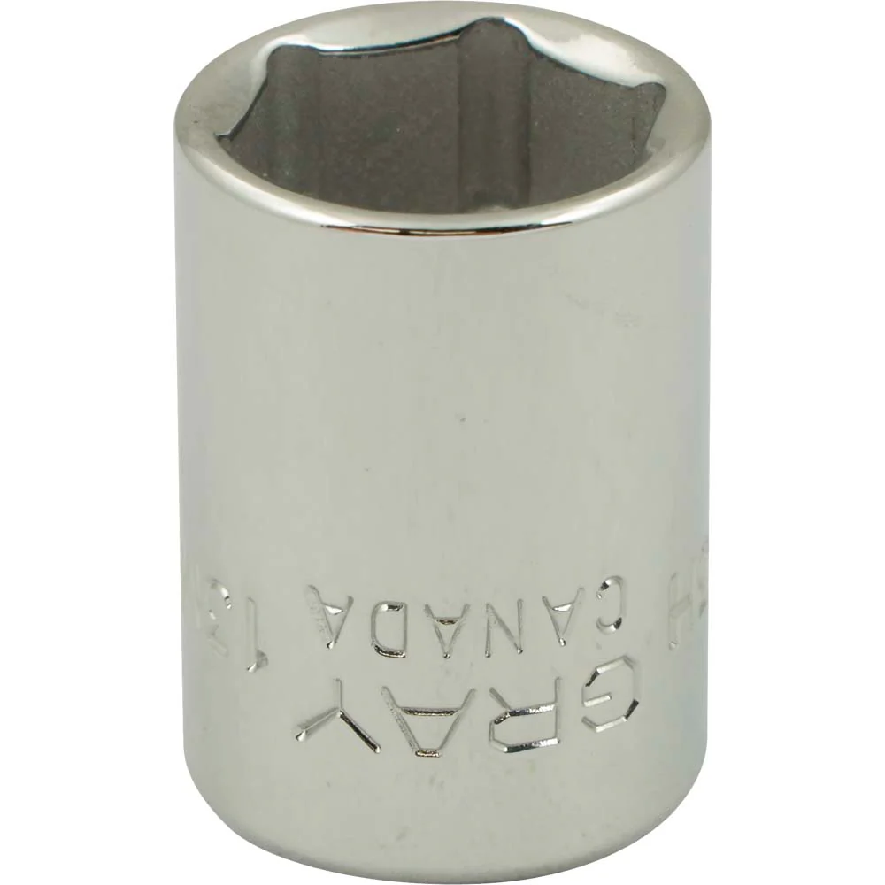 Gray Tools 3/8" Drive 6-Point Metric Standard Length Sockets - Image 3