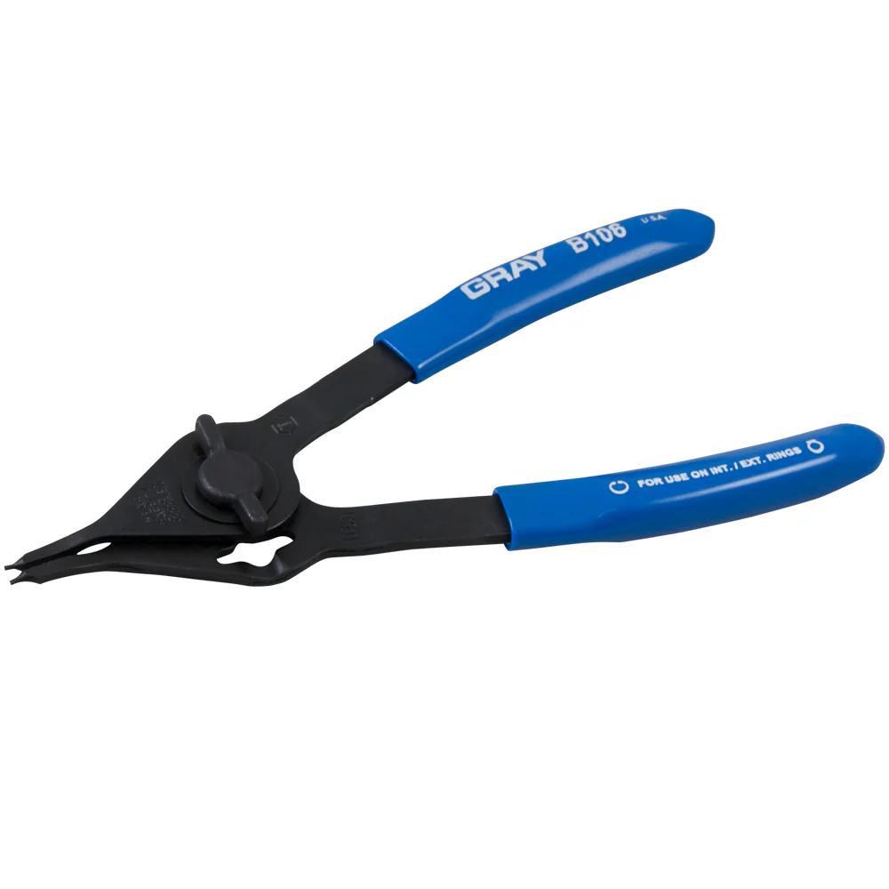 Gray Tools Convertible Fixed Tip Snap Ring Pliers - 6" - Image 2