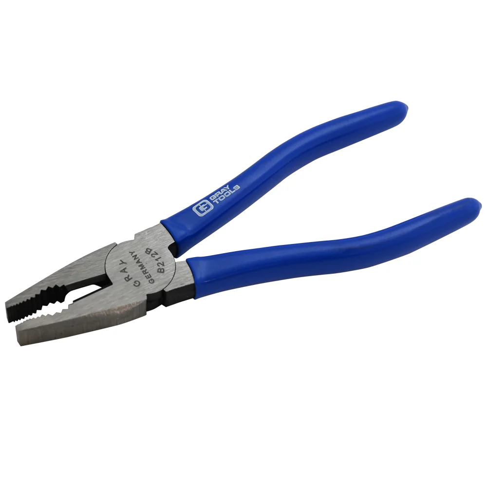 Gray Tools Lineman's Pliers w/ Cutter And Vinyl Grips - Image 4