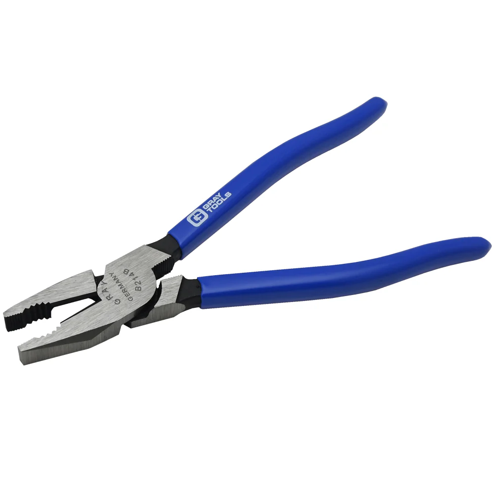Gray Tools Lineman's Pliers w/ Cutter And Vinyl Grips - Image 5