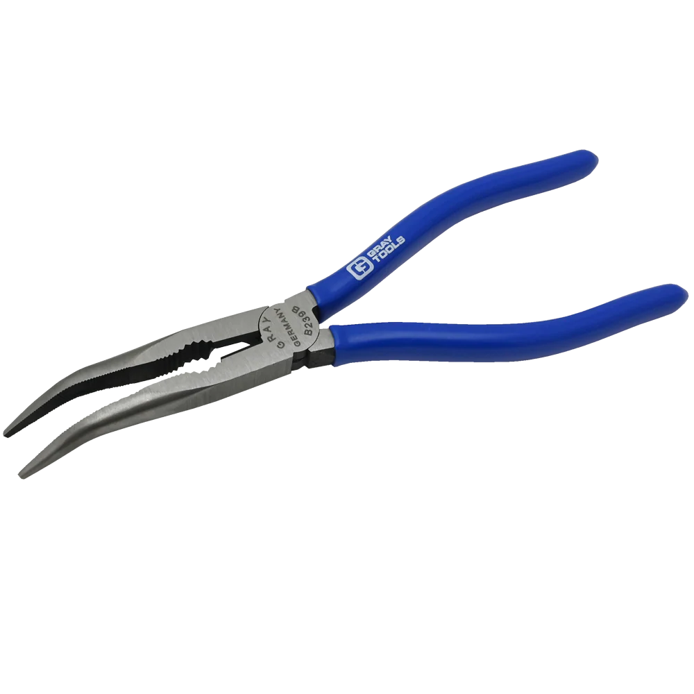 Gray Tools Needle Nose 45° Curved Cutter Pliers - Image 3